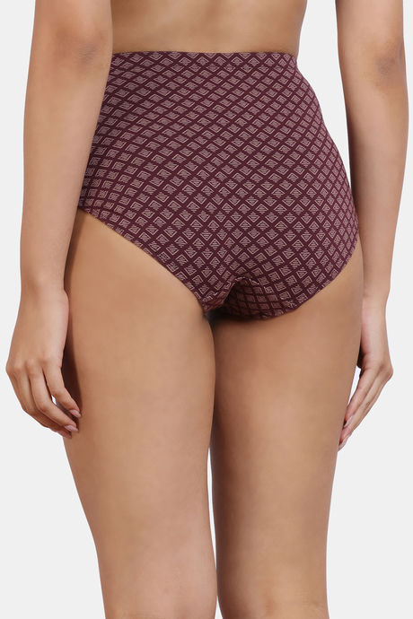 Zivame Anti-Microbial Medium Rise Full Coverage Hipster Panty (Pack of 3) - Multicolor — image 7